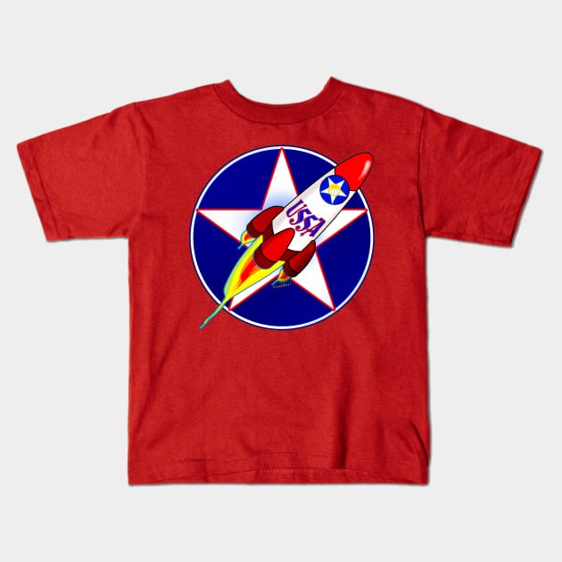 Star Rider Corps Rondel Commander Kids T-Shirt by vivachas